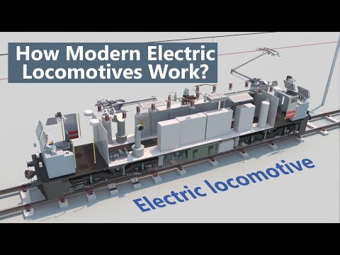 How Modern Electric Locomotives Work?