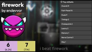 [LIVE CUT] Firework 100% (former hardest)