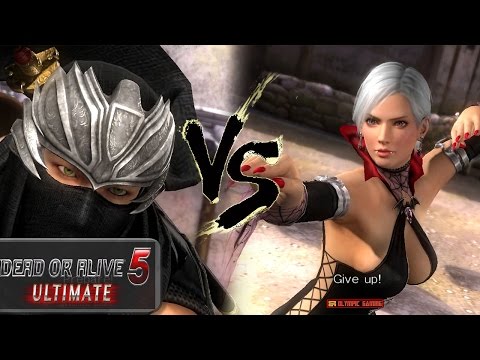 Dead Or Alive 5 Ultimate: o M A S T E R o (Hayabusa) Vs M C Kwiggle (Christie) XBL HD