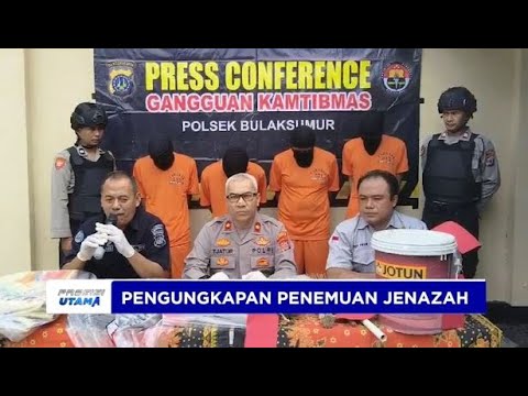POLSEK BULAKSUMUR MENGUNGKAP KASUS PENEMUAN JENAZAH DI RUKO COLOMBO SLEMAN