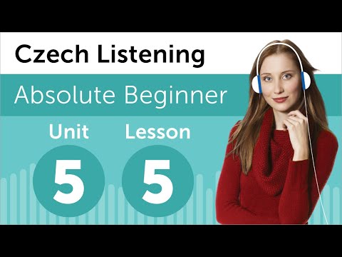 Czech Listening Practice - Talking About Your Job in Czech
