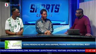 Ibrahim Gusau announces resignation as NFF president || SPORTS CENTRAL