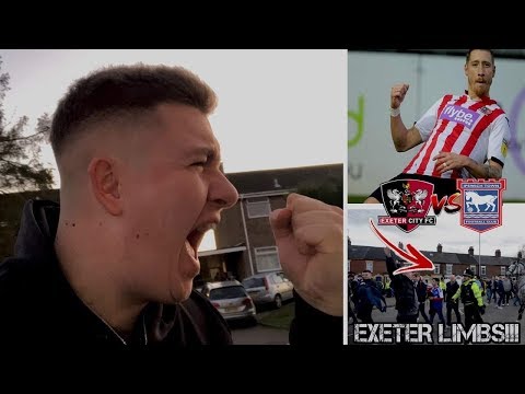 EXETER CITY VS IPSWICH TOWN | 2-1 | 90TH MINUTE LIMBS & WEMBLEY DREAMS ARE OVER!!!