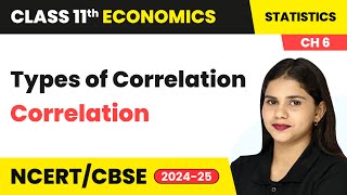 Types of Correlation | Class 11 Economics Chapter 6 | CBSE 2024-25