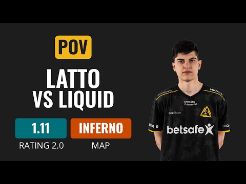[POV] GODSENT latto VS Liquid [Inferno] | CS GO DEMO POINT OF VIEW