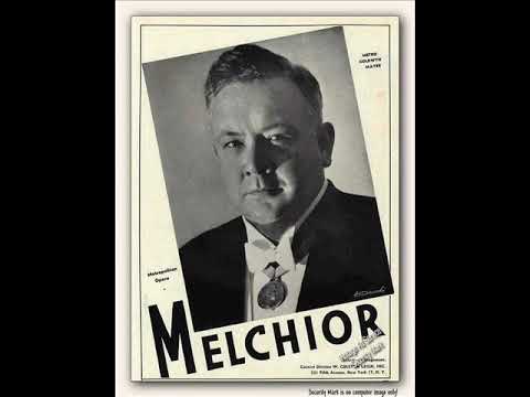 LAURITZ MELCHIOR  SINGS   E LUCEVAN LE STELLE  giacomo puccini  1943 BROADCAST
