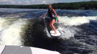 preview picture of video 'Captain Dingley's Wakesurfing Lessons'