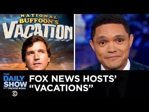 塔克-卡爾森在對白人至上主義的熱議中突然休假｜每日秀場 (Tucker Carlson Takes a Sudden Vacation Following His Hot Take on White Supremacy | The Daily Show)