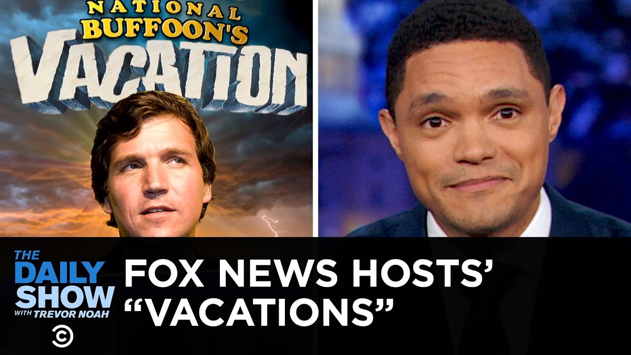 Tucker Carlson Takes a Sudden Vacation Following His Hot Take on White Supremacy | The Daily Show - YouTube