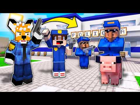 ZOSTALIŚMY POLICJANTAMI W SOSNOWICACH w Minecraft!
