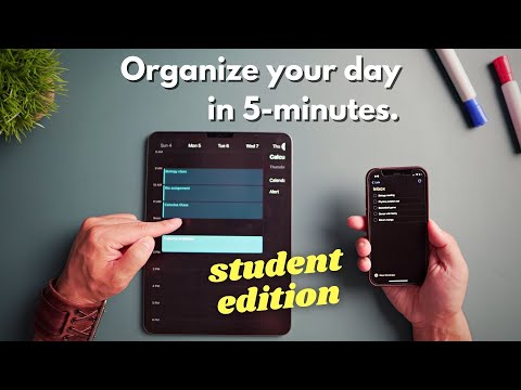 How I Organize My Busy Schedule (Student Edition)