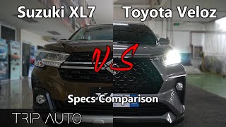 Spec Inspect | Suzuki XL7 vs Toyota Veloz