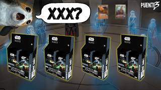 ¡Apertura 4 cajas de CARBONITA de ASH! STAR WARS Unlimited