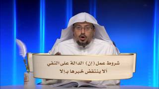 الحروف العاملة عمل ليس - المحاضرة 15 - اللغة العربية - المستوى الثاني - د. عبدالله مسملي image