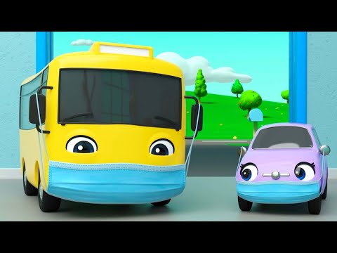 Buster Gets Sick - Wash Your Hands | Go Buster | Kids Cartoons | Go Buster and Friends