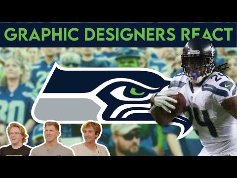 Graphic Designers Rank the WORST & BEST NFL Logos | Seahawks, Lions, 49ers