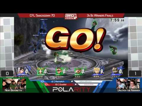 CFLS70 - Nerf Bayonetta (Green) vs Unleash The Krakken (Blue) - WF