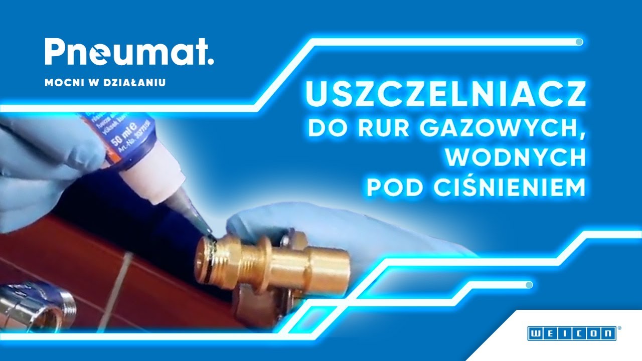 Uszczelniacze do rur gazowych, wodnych, pod ciśnieniem – uszczelnienie gwintu, rury, instalacji