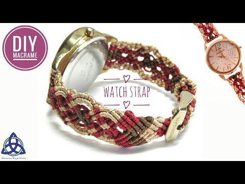 Macrame Bracelet with Beads Tutorial Easy Jewelry Making