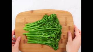 BROCCOLINI® baby broccoli & Sugar Snap Pea Caprese Salad