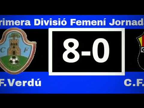 C.F.Verdú 8 C.F.Palleja 0