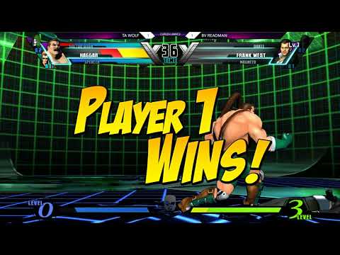 Curleh Mustache UMVC3 - TA WOLF vs BV ReadMan [1080p/60fps]