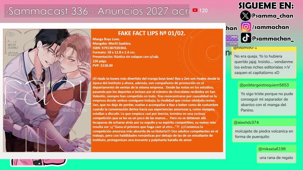 -Sammacast 336 - Anuncios 2027 acrilicos y ediciones especiales