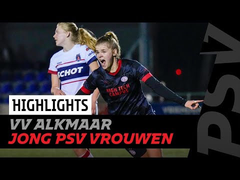 Jong PSV Vrouwen naar de halve finale TOTO KNVB Beker! 🤯 | Highlights vv Alkmaar - Jong PSV Vrouwen