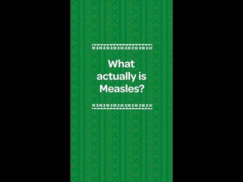 What is measles?