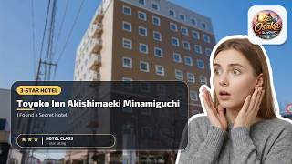 Toyoko Inn Tokyo Akishimaeki Minamiguchi - I Found a Secret Hotel | Hachioji, Ja