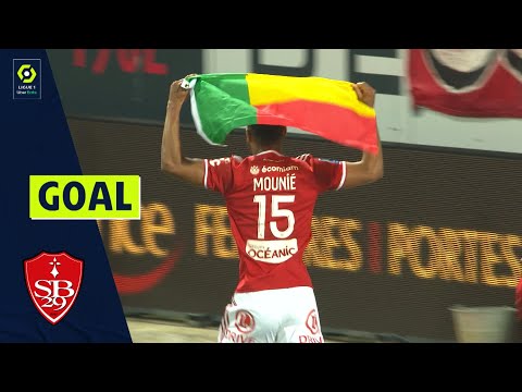 Goal Steve MOUNIE (27' pen - SB29) STADE BRESTOIS 29 - OLYMPIQUE LYONNAIS (2-1) 21/22
