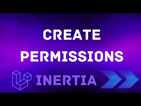Laravel Permission with Inertia Set up the Project