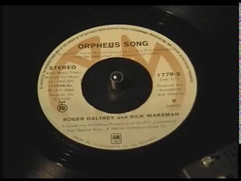 Roger Daltrey and Rick Wakeman - Orpheus song, Lisztomania (Vinyl)
