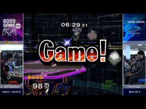 SPY Nintendude (Ice Climbers) vs Paul The Beast (Falco)  - GOML2016 - SSBM Pools