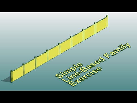 Everyday Revit (Day 337) - Line Based Family Exercise