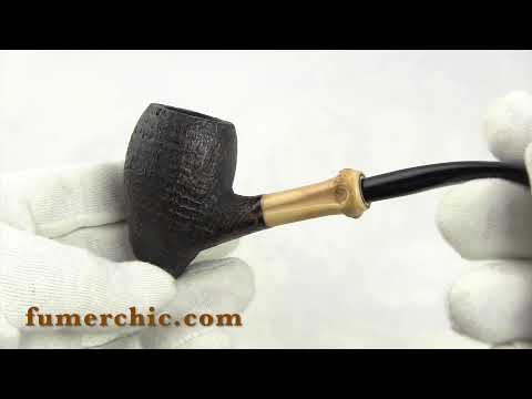 Pipe TSUGE Tokio 551 Sandblast 6028: pipe japonaise en bruyère.