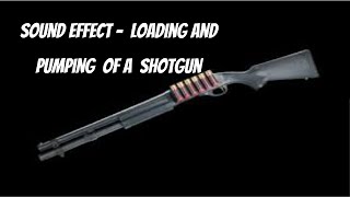 Download lagu Sound Effect - Loading and Pumping 12 Gauge ShotGun mp3