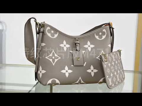Louis Vuitton Carryall Small Handbag M47180 Gray – Premium MB Chip Edition