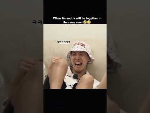 when Jin and Jk will be together in the same room🤣🤣#jinkook #bts #funny