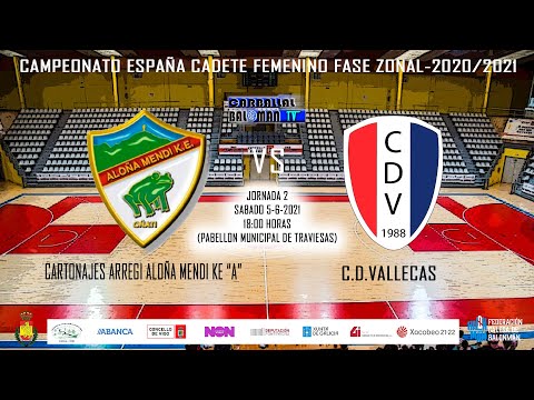 CAMPEONATO ESTATAL CADETE FEMENINO FASE ZONAL.JORNADA-2