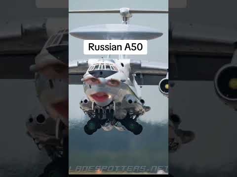 Russian super rare Radar Plane Sniped by Ukrainians over northern crimea