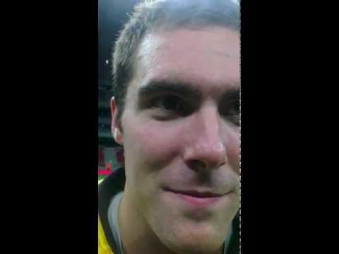 Kyle McMahon po zdobyciu tytułu