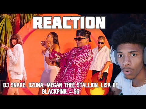 DJ Snake, Ozuna, Megan Thee Stallion, LISA of BLACKPINK - SG (Official Music Video) Reaction!!!🔥🔥