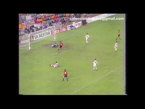 Mallorca 2 - Rayo Vallecano 0. Temporada 1994/95.