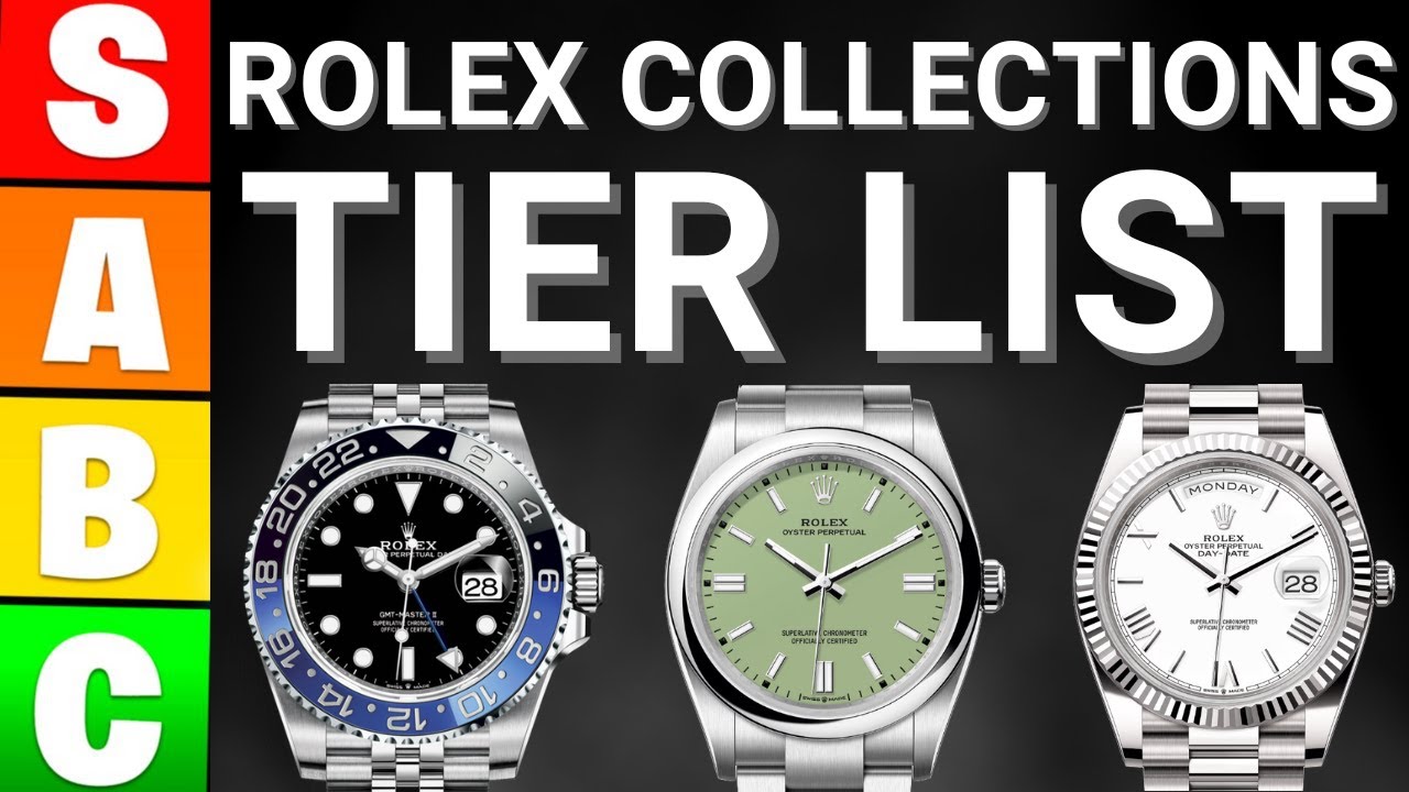 Ranking Rolex collections by how well they hold their value
