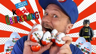 Alle 7 Ü-Eier geöffnet – Welche DC Playmobil Helden sind drin?