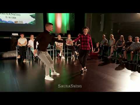 Emil Zetterstöm & Hanna Vammeljoki - 1st place Advanced/All-Stars Jack&Jill Finals - SaunaSwing 2024