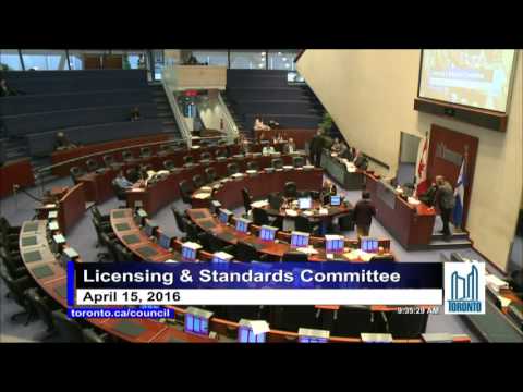 Licensing and Standards Committee - April 15, 2016