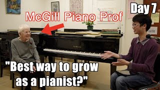McGill Piano Professor's Advice, Struggling with Microphones | Music Student Week in the Life Day 7
