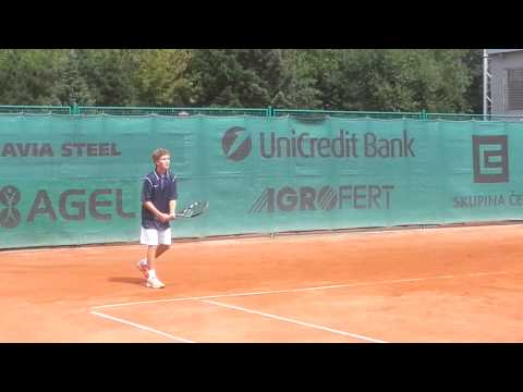 World Junior Tennis Final 2013 (U 14) Prostějov: Artem DUBRIVNYY (Russia) - Gianni ROSS (USA)